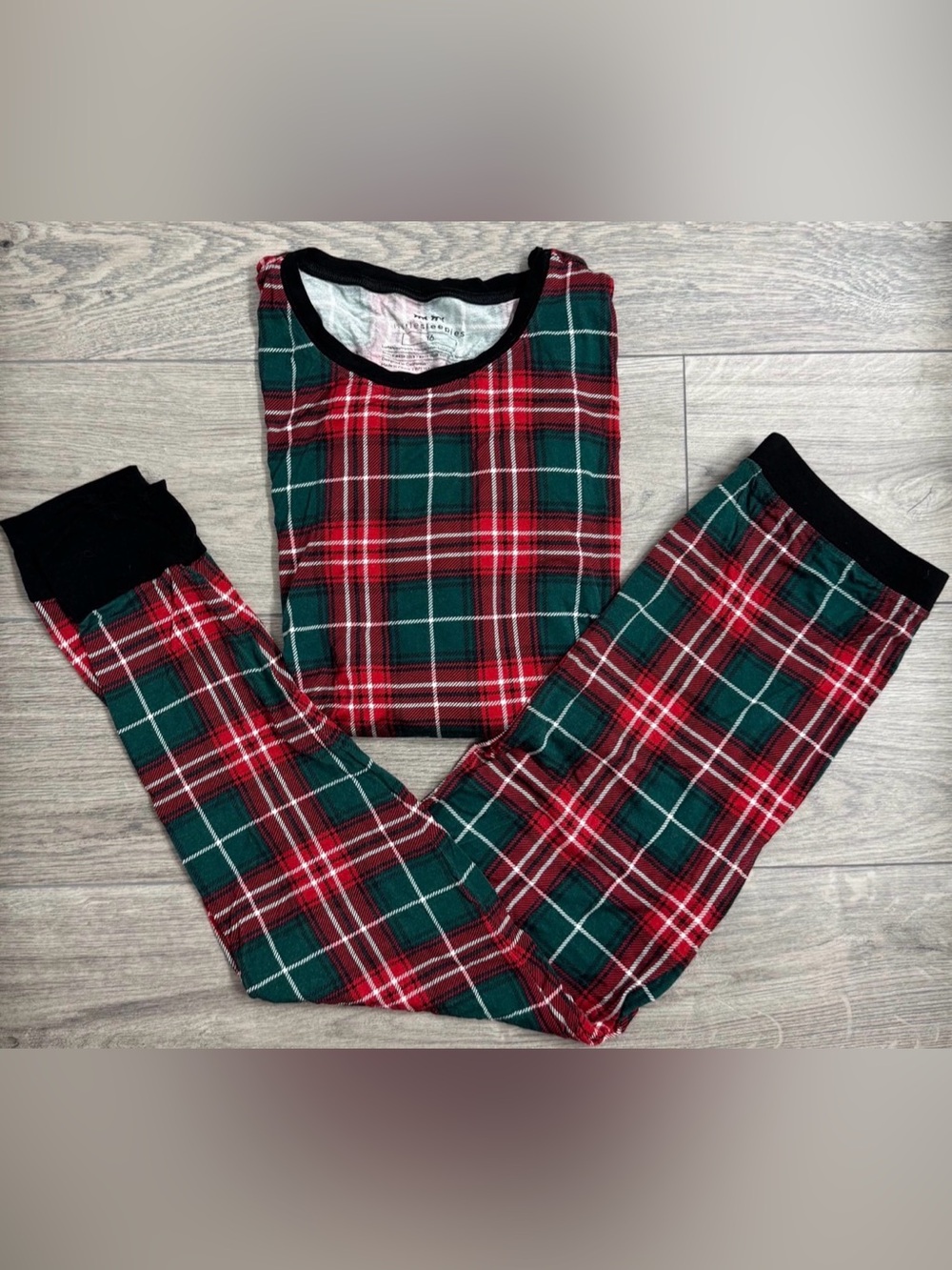 little sleepies Fireside Plaid pajama set